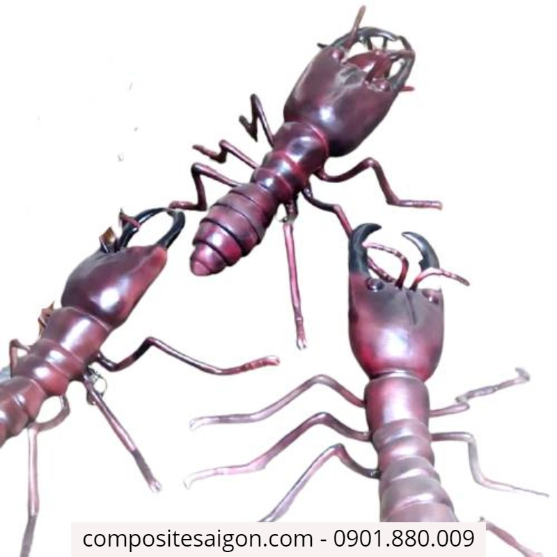 mo hinh bang composite dep20 1 7256 - Mô hình con kiến trang trí phong cảnh dài 800mm